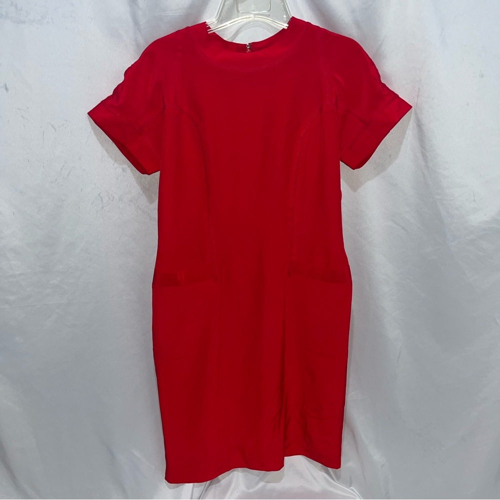 Lauren Alexandra Silk Red Dress Size 8